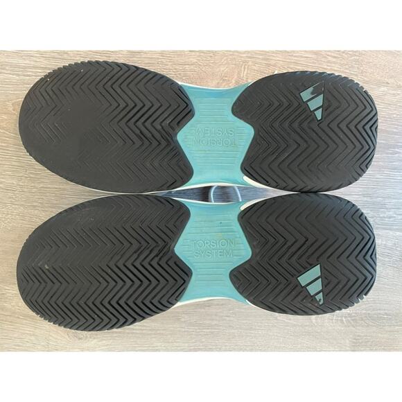 Adidas Men's CourtJam Control Sneaker white/red/black size 11.5 - Picture 15 of 15